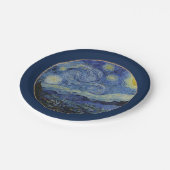 スターリーナイト&バンゴッホ/有名なヴィンテージアート紙 ペーパープレート (アングル)