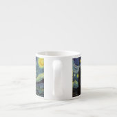 スターリーナイト、ビンセント・ヴァン・ゴッホ。 エスプレッソカップ (裏面)