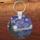 スターリーナイト、ビンセント・ヴァン・ゴッホ。 キーホルダー (正面)