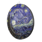 スターリーナイト、ビンセント・ヴァン・ゴッホ。 ダーツボード (正面右)