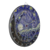 スターリーナイト、ビンセント・ヴァン・ゴッホ。 ダーツボード (正面左)