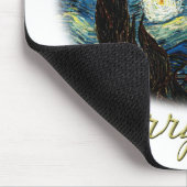 スターリーナイト、ビンセント・ヴァン・ゴッホ。 マウスパッド (コーナー)