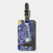 スターリーナイト、ビンセント・ヴァン・ゴッホ。 ラゲッジタグ (正面縦)