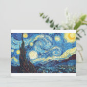 スターリーナイト、ファンゴッホ、アートフラットカード (スタンド正面)