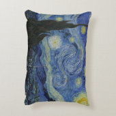 スターリーナイト&ファンゴッホ/有名なヴィンテージアート アクセントクッション (裏面(縦))