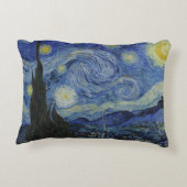 スターリーナイト&ファンゴッホ/有名なヴィンテージアート アクセントクッション (裏面)