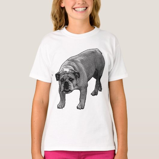 スターリーナイト・ブルドッグTシャツ Tシャツ (正面)