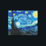 スターリーナイト・ヴィンセント・ヴァン・ゴッホ キャンバスプリント<br><div class="desc">Starry Night、有名な絵画ビンセント・ヴァン・ゴッホ。</div>