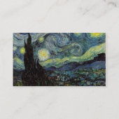 スターリーナイト・ヴィンセント・ヴァン・ゴッホ 名刺 (裏面)