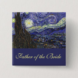 スターリーナイト・ヴィンセント・ヴァン・ゴッホ 缶バッジ