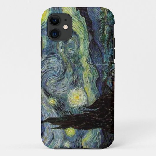 スターリーナイト・ヴィンセント・ヴァン・ゴッホ Case-Mate iPhoneケース (裏面)