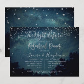 スターリーナイト 前夜のリハーサル発表 招待状 (正面/裏面)