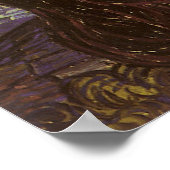 スターリーナイトbyビンセント・ヴァンゴッホヴィンテージファインアート ポスター (角)