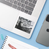 スターリーナイトIヴィンセント・ヴァン・ゴッホ シール (ノートパソコンとiPhone)