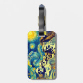 スターリーナイトRushmoreサウスダコタ山 ラゲッジタグ (裏面縦)