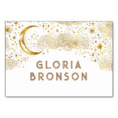 スターリーニグムーン個人ゲスト名テーブルカード テーブルナンバー (裏面)