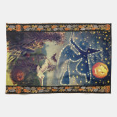 スターリーハロウィーンの夜 キッチンタオル (横)