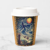 スターリーハロウィーンの夜 紙コップ (裏面)