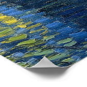 スターリーハーバースカイスケープ ポスター (角)