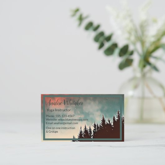 スターリーパインズ 名刺 (スタンド正面)