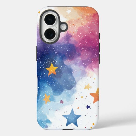 スターリーパステルドリームウォーター色の電話ケース Case-Mate iPhoneケース (裏面)