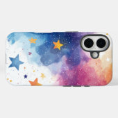 スターリーパステルドリームウォーター色の電話ケース Case-Mate iPhoneケース (裏面 (横))