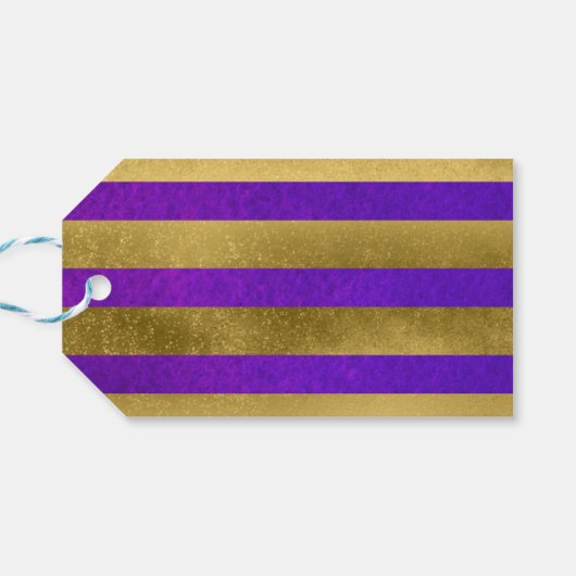 スターリーパープルウォーター結婚カラー記念日 ギフトタグ (裏面横)