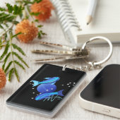 スターリーピセスネプチューン〔占星術の〕十二宮図 キーホルダー (正面右)