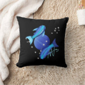 スターリーピセスネプチューン〔占星術の〕十二宮図 クッション (ブランケット)