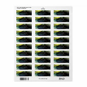 スターリーフォレ結婚スト差出人住所 ラベル (フルシート)