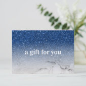 スターリーブルーグリッターグラデーションマーブルサロンブティック (スタンド正面)