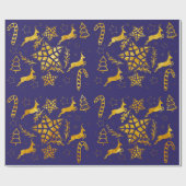 スターリープブルーラッピング紙 ラッピングペーパー (フラット)