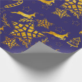 スターリープブルーラッピング紙 ラッピングペーパー (角)