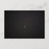 スターリーマウンテンスカイウェディングレセプション エンクロージャーカード (裏面)