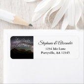 スターリーマウンテン結婚ラブの住所 ラベル (インサイチュ)