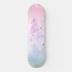 スターリーユニコーンパステルフォレストドリーム#1 #decor #art スケートボード