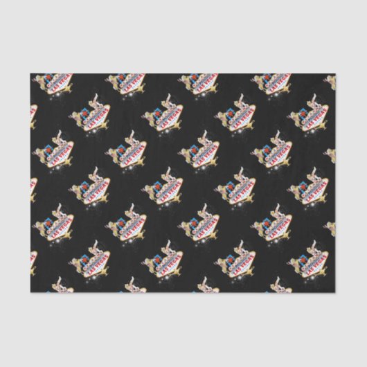 スターリーラスベガスウェルカムサイン 薄葉紙 (正面)