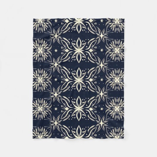 スターリーラティスエレガンスブランケット フリースブランケット (正面)