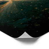 スターリーロードファンタジー風景Sci-Fiポスター ポスター (角)