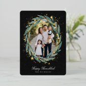 スターリーローレル |ハヌカー写真 箔シーズンカード (立ち正面)