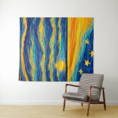 スターリー海ナイトスカイ タペストリー (インサイチュ(横))