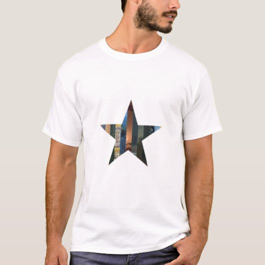 スターリー・スター・モザイクTシャツ Tシャツ (正面)