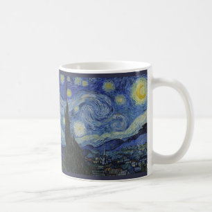 スターリー·ナイトバイヴィンセント·ヴァン·ゴッホ- 1889 コーヒーマグカップ