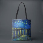 スターリー・ナイト・オーバー・ザ・ローンバイ・ヴィンセント・ヴァン・ゴッホ トートバッグ<br><div class="desc">『星の夜』ヴィンセント・ヴァン・ゴッホ著。これは、オランダの巨匠、ヴィンセント・ヴァン・ゴッホの古い最高傑作です。これ素晴らしは絵画美しく、飽鮮やか和した色です。ヴィンセント・ヴァン・ゴッホは、オランダポスト印象派の画家だった。これ絵を描はフ絵を描ランスのローヌ川沿いにあった。</div>