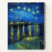 スターリー・ナイト・オーバー・ザ・ローンバイ・ヴィンセント・ヴァン・ゴッホ ノートブック (裏面)