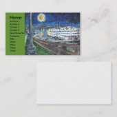 スターリー・ナイト・ミシシッピ女王 名刺 (正面/裏面)