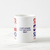 スタールテキサス州試験日先生 やる気を起こさせる コーヒーマグカップ (中央)