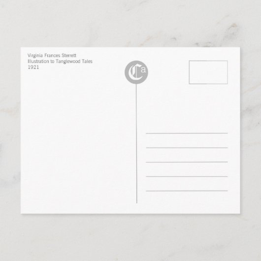 スターレットドラゴンCC0336新年おめでとう シーズンポストカード (裏面)