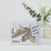 スターレットドラゴンCC0336新年おめでとう シーズンポストカード (スタンド正面)