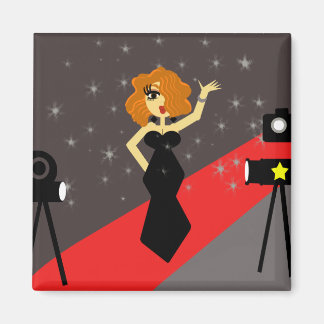 スターレットハリウッドディバマグネット マグネット